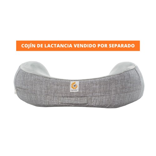Funda Cojín de Lactancia: Heathered Grey