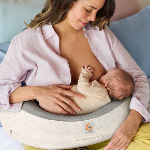 Cojín de Lactancia Ergobaby | Espuma de memoria y felpa extra suave