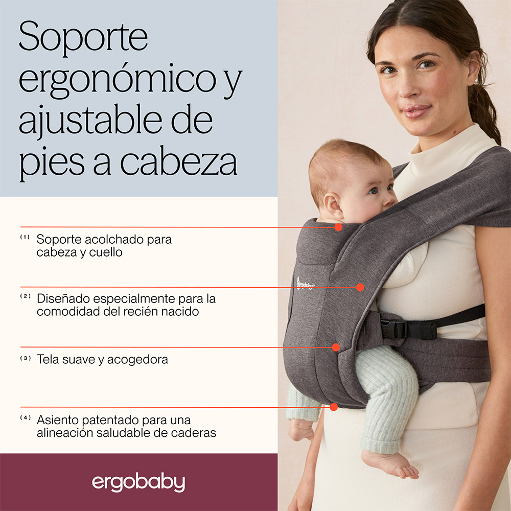 Portabebés Ergobaby para recién nacido ideal para actividades tranquilas
