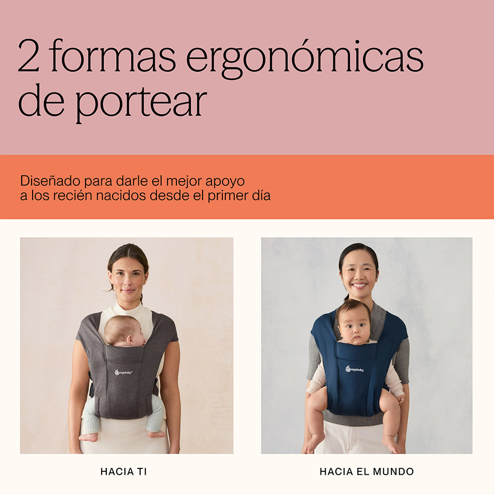 Portabebés Ergobaby para recién nacido ideal para actividades tranquilas