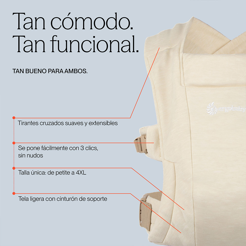 Portabebés Ergobaby para recién nacido ideal para actividades tranquilas