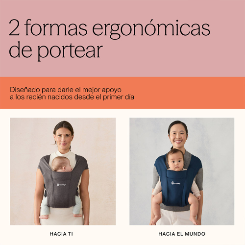 Portabebés Ergobaby para recién nacido ideal para actividades tranquilas