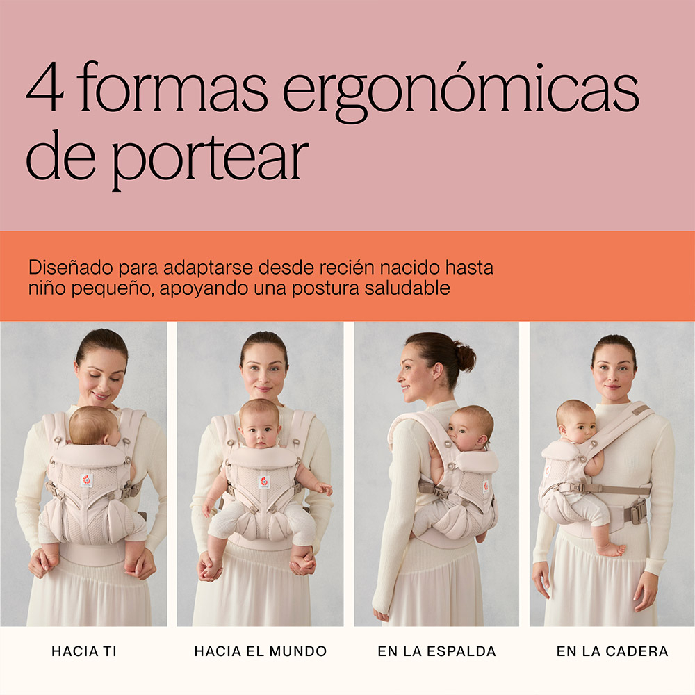 Portabebés Omni Classic Mesh | Ergonómico, todo en uno | Ergobaby