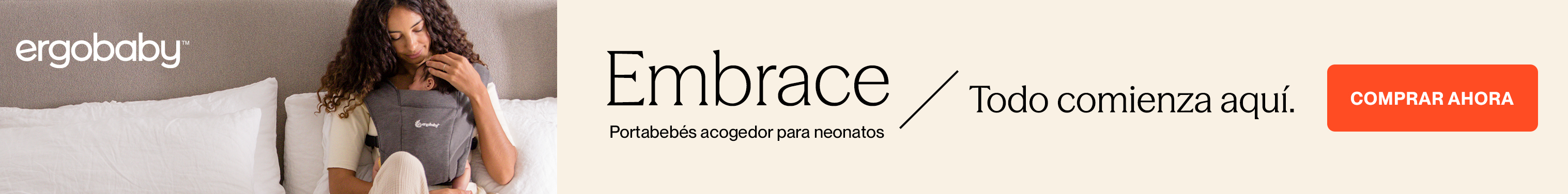 embrace portabebés acogedor neonato